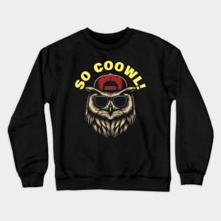 Cute and Cool Owl Crewneck Sweatshirt